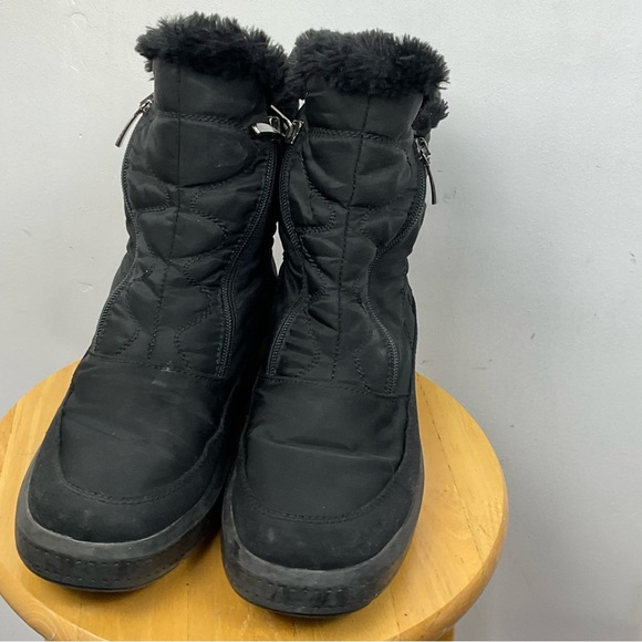 Pajar Boots Women’s Veronica 2.0 Winter Booties Winter Black Warm Snow Size 8.5 - Picture 4 of 13